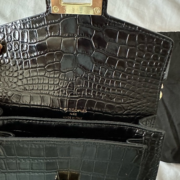 The Kooples - Crocodile print belt bag - Picture 3 of 4